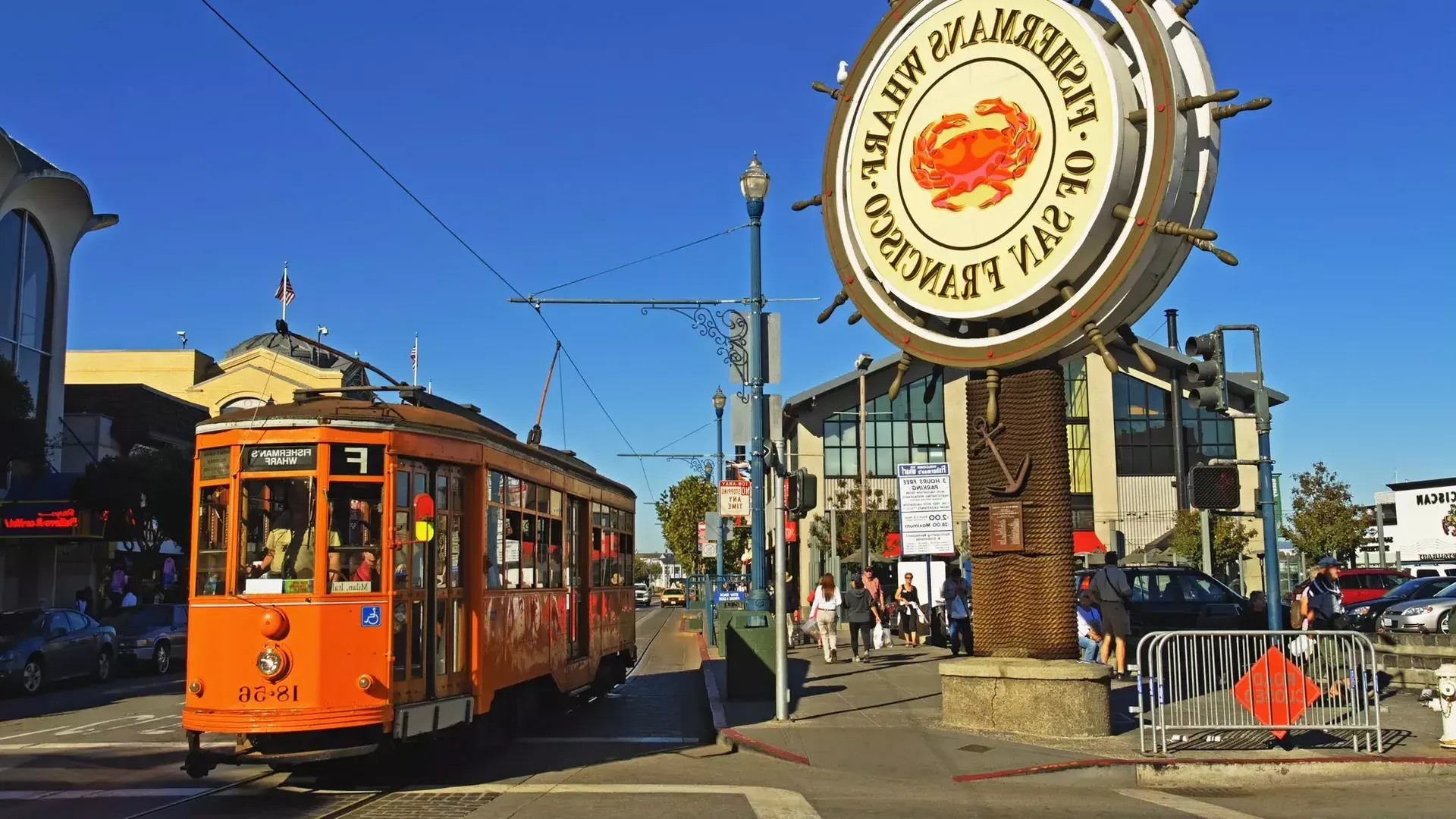 Linha F em Fisherman's Wharf